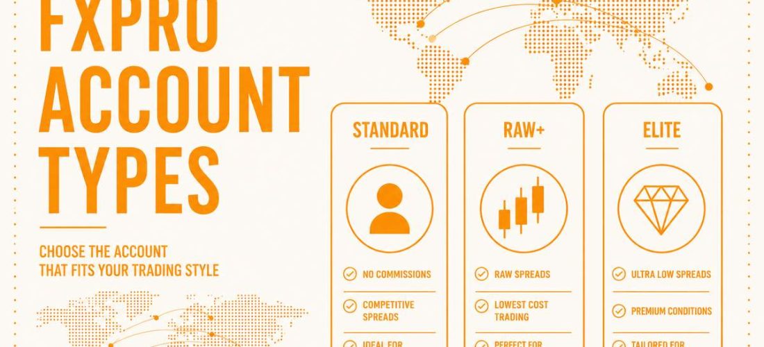 FxPro Account Types: Standard, Raw, and Pro Explained