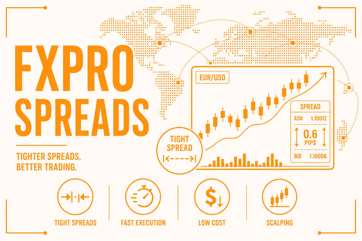 FxPro Spreads: Raw+ vs Standard – Minimum Spreads from 0.0 Pips for Scalping
