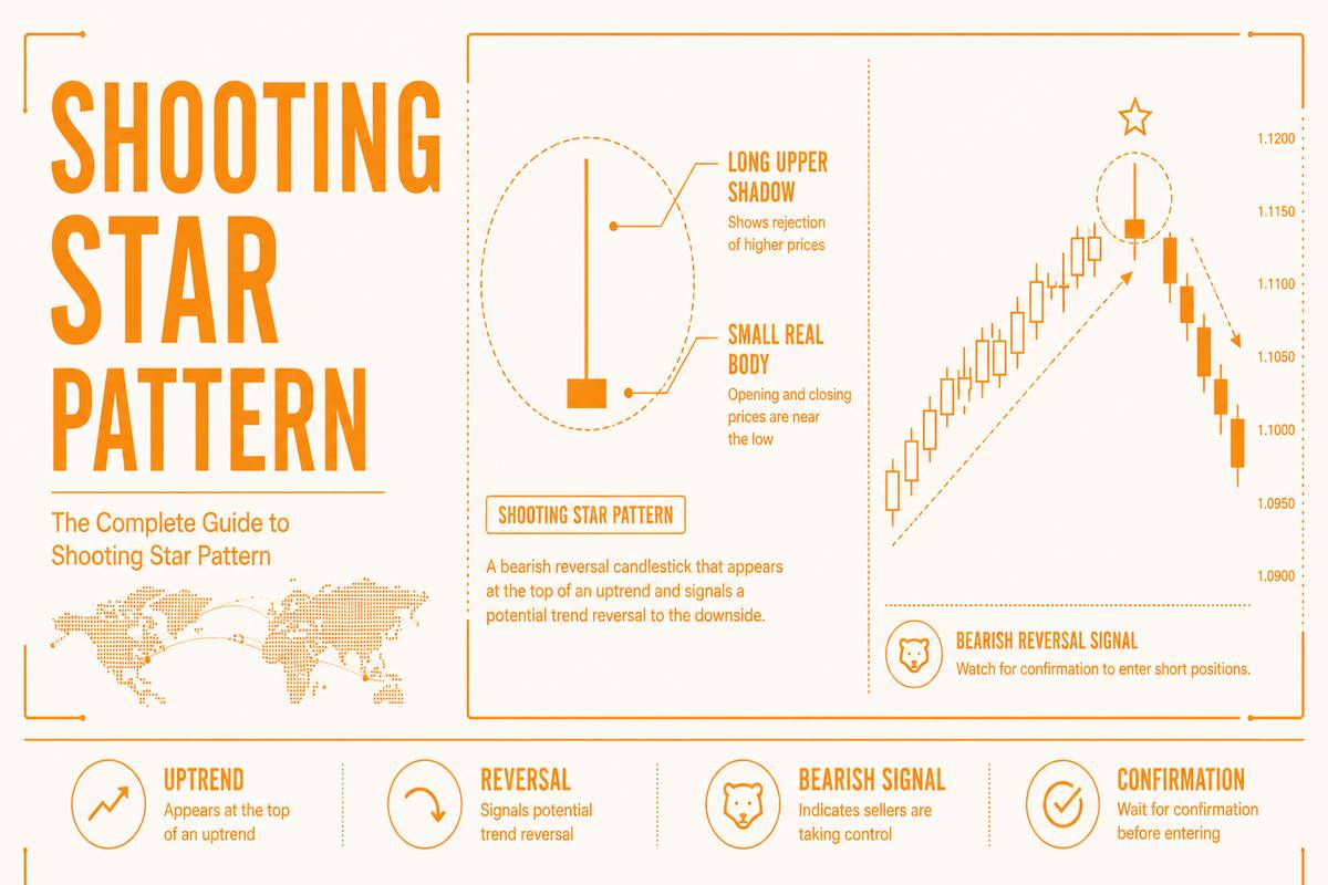 Shooting Star Pattern: Complete Guide to Candlestick Trading, Reversal Signals, and Market Analysis