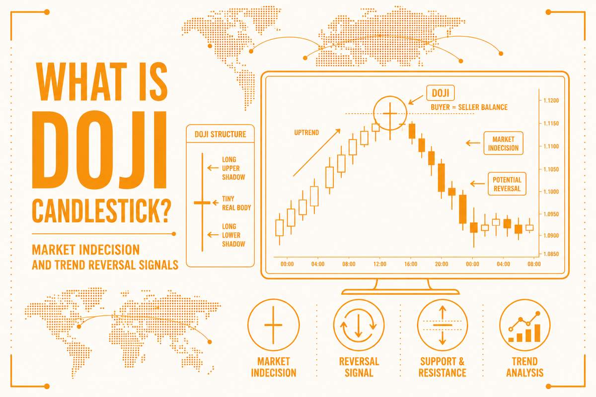 What is Doji Candlestick? Complete Guide to Types, Meaning, and Trading Signals